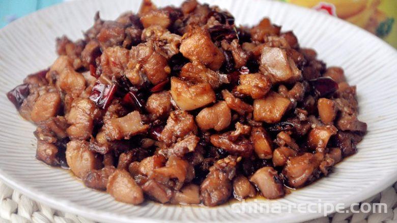 The method of eating rabbits cold in Zigong