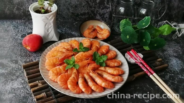 Method for making shrimp with pepper flavor without water