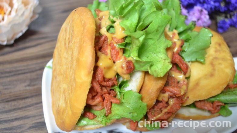 The recipe for Dingxiangfang pork tenderloin patty