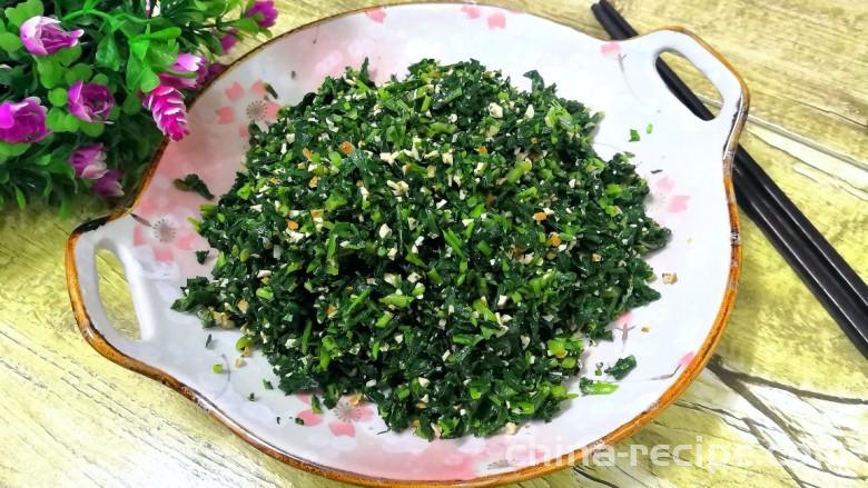 Method for making cold mixed Malan dried sesame seeds