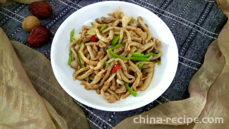 Method for making cold crab flavored mushrooms