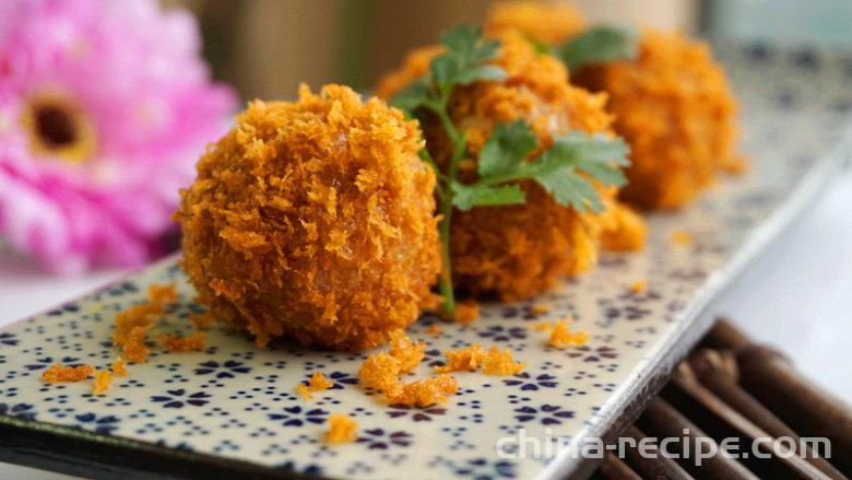 Recipe for Salted Egg Tofu Balls