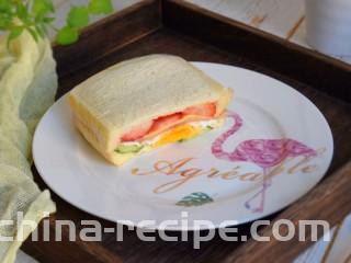 缤纷三明治,美美哒