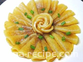 糖醋白萝卜,成品图