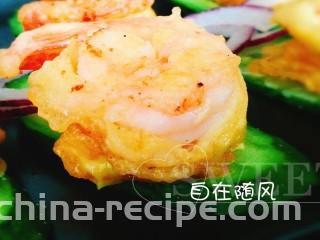 软炸大虾,成品图来一张
