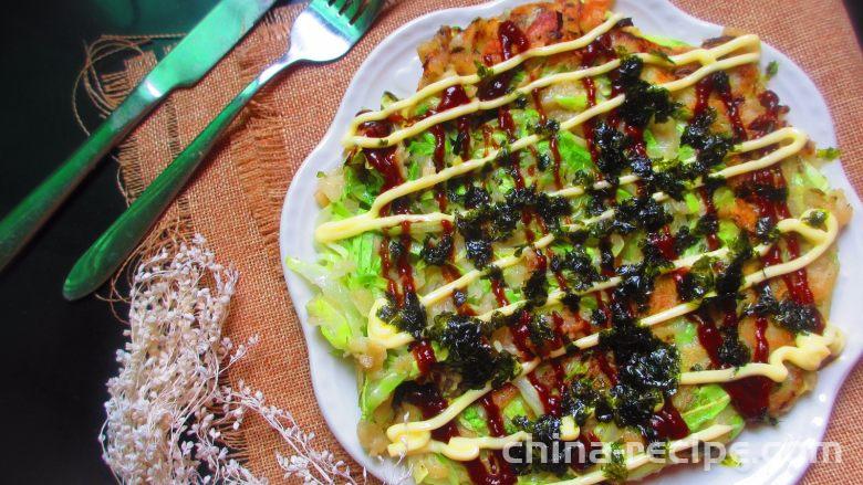 The method of making cabbage pancakes