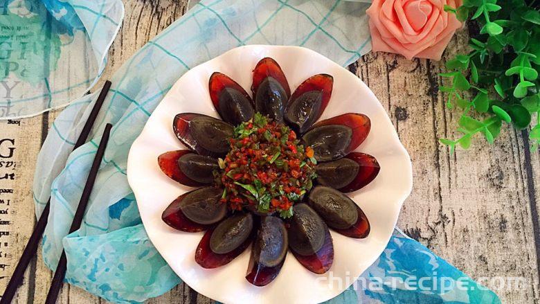 How to make cold Century egg
