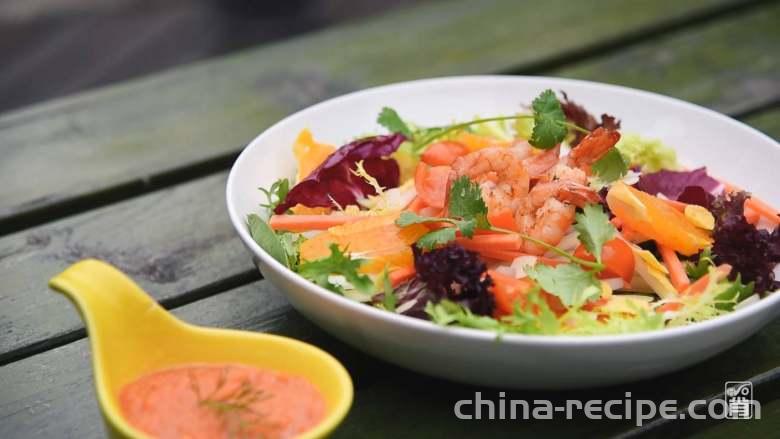 Recipe for Green Papaya Shrimp Salad