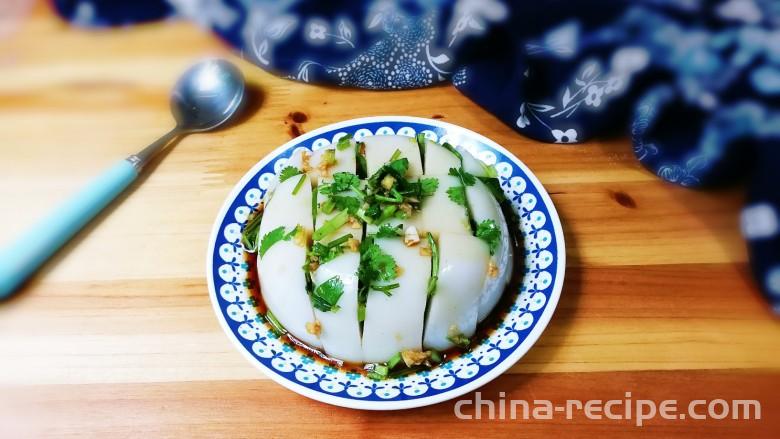 The method of making coriander skin jelly
