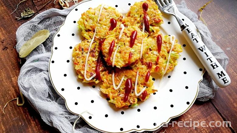 Recipe for Cabbage Salmon Rice Cake