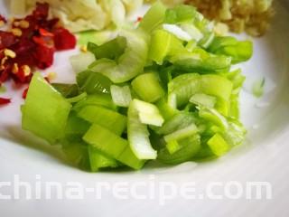 牡蛎菠菜,切葱花