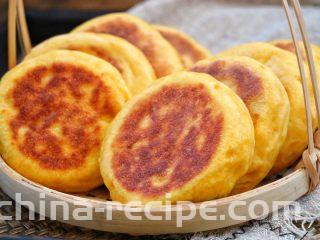 南瓜发面饼,无油无水，非常低脂好吃。