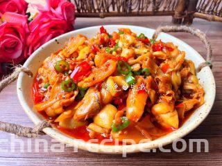 香辣牛蛙,成品图二