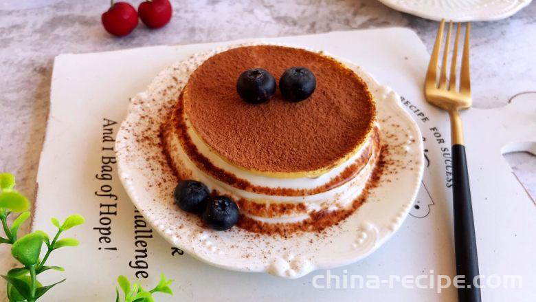 The recipe for yogurt pancakes