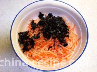 时蔬鹌鹑蛋早餐饼,加入紫菜