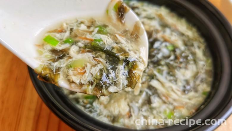 Recipe for Seaweed and Shrimp Skin Soup