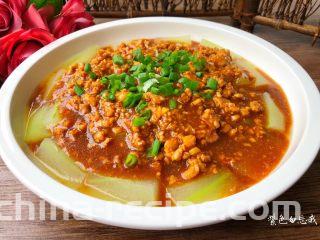 肉末冬瓜,成品图一