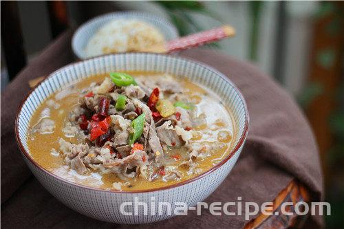 The recipe for Jin Tang Fei Niu