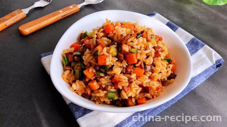 Practice of Laoganma Chicken Fried Rice