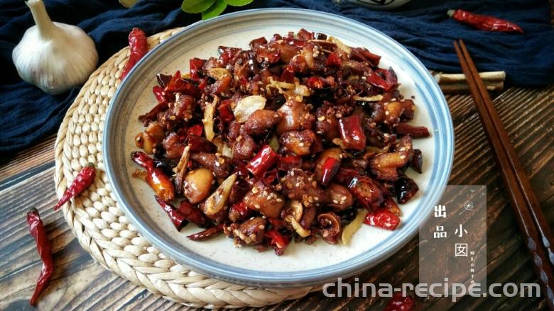 The recipe for Geleshan Spicy Chicken