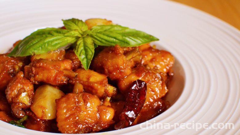The recipe for the desktop three cup chicken The recipe for the desktop three cup chicken