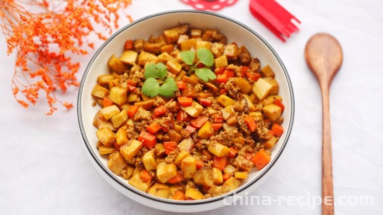 The method of stir frying shiitake mushrooms with minced meat and rice killer The method of stir frying shiitake mushrooms with minced meat and rice killer