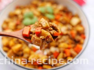 米饭杀手肉末炒杏鲍菇,超赞！
