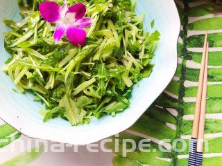 莴笋黄瓜芝麻菜,近景