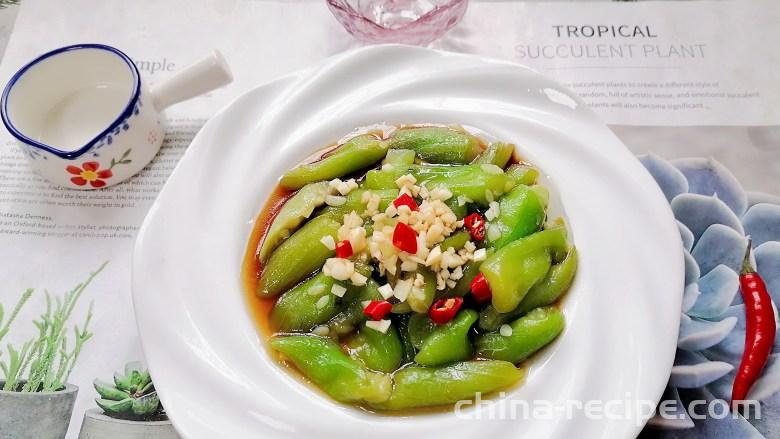 The Method of Making Cold Stirred Luffa The Method of Making Cold Stirred Luffa