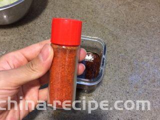 浅草鸡肝丼,再加1茶匙七味粉。