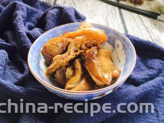 啤酒炖牛背筋,成品图