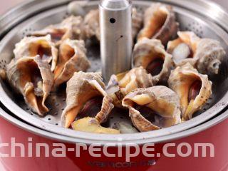 温拌海螺,鲜美无比的海螺出锅咯。