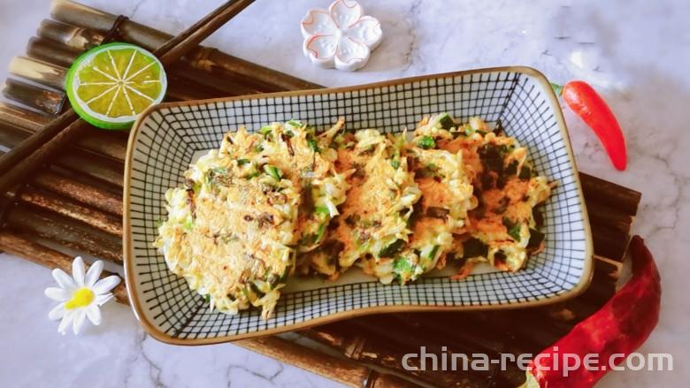 Recipe for Fresh Shrimp and Vegetable Cake