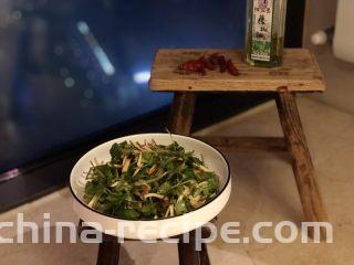 椒麻香菜干丝,美美哒摆个拍✌️