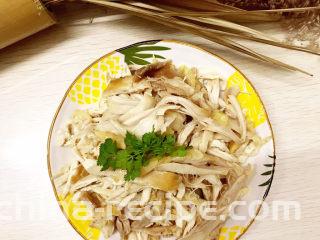 盐焗手撕鸡,成品图