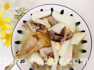 #闹元宵#猪肚鸡炖淮山,成品图