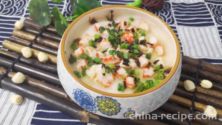 The recipe for lotus root cake The recipe for lotus root cake