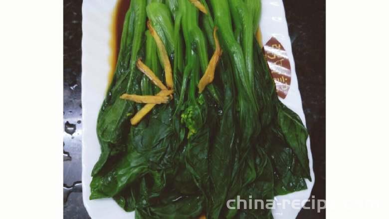 The recipe for blanching Guangdong vegetable hearts The recipe for blanching Guangdong vegetable hearts