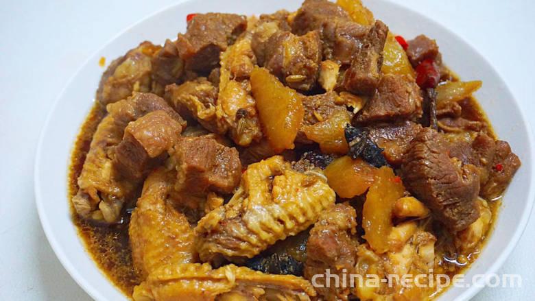 The method of braising beef brisket with five spices The method of braising beef brisket with five spices