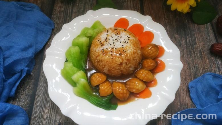 The method of using abalone to fish for rice