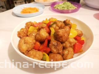 红烧豆腐丸子,就可以出锅啦。