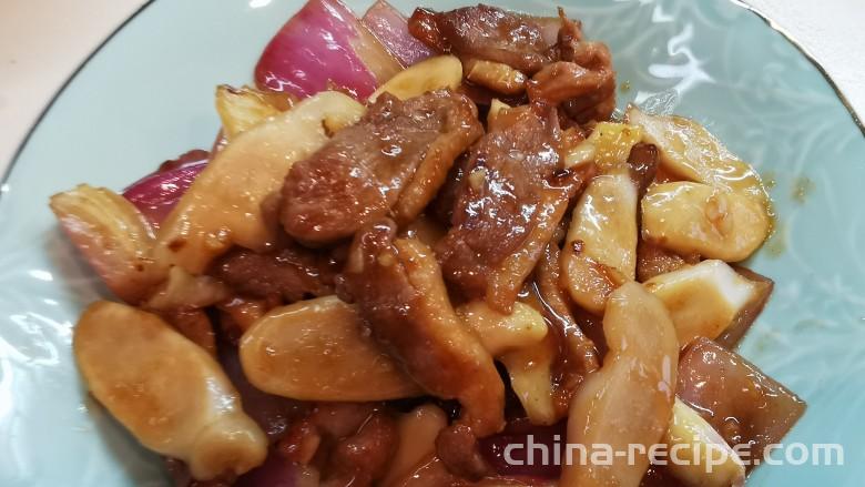 The method of braised duck chunks